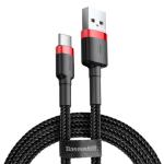 ACC Baseus Cafule USB Type-C, 2A gyorstöltő adatkábel, 2m, piros/fekete