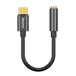 ACC Baseus L54 USB Type-C – 3,5 mm jack audió kábel, fekete