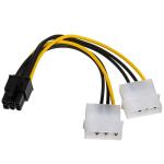 ADA Akyga Adapter 2x Molex/PCI-Express 6-pin AK-CA-13