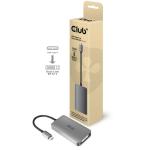 ADA Club3D USB TYPE C TO DVI DUAL LINK SUPPORTS 4K30HZ RESOLUTIONS