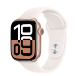 Apple Watch S10 GPS 42mm Rose Gold Alu Case with Light Blush Sport Band - S/M