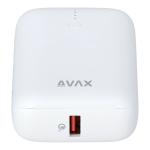 CHG AVAX PB105W MINI PD/Type-C 20W gyorstöltő Powerbank 10.000mAh, fehér