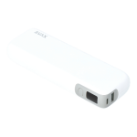 CHG AVAX PB106W LEISURE PD/Type-C 30W+QC 18W gyorstöltő Powerbank 15.000mAh, fehér