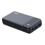 CHG DENVER PBS-20007 20 000 mAh Micro-USB+USB-C power bank - fekete