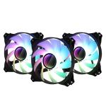 FAN Zalman  ZM-IF120 - Milky White Addressable RGB fan - 3 pack + RGB controller