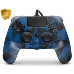 GP Snakebyte PS4 GamePad 4 S - vezetékes kontroller - kék terepmintás