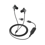 HPE Logitech Zone Wired Earbuds zajszűrő mikrofonnal