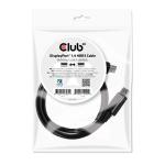 KAB Club3D DisplayPort 1.4 HBR3 8K60Hz kábel M/M - 1m