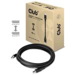 KAB Club3D DisplayPort 1.4 HBR3 8K60Hz kábel M/M - 5m