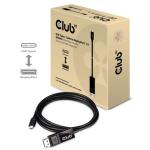 KAB Club3D USB TYPE C TO DP 1.4 8K60HZ HDR  1.8M kábel