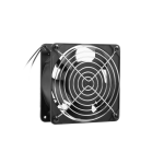Lanberg 10" és 19" fali rack szekrényhez ventilátor, 230V, fekete