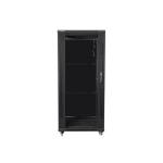 Lanberg 19" szabadon álló rack szekrény 27U/600X600 lapraszerelt, fekete