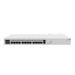 MikroTik 2116-12G-4S+ rackes router, 16GB RAM, 4xSFP+, 12xGbit RJ45, M.2 PCIe foglalat, redundáns táp