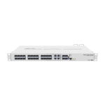 MikroTik CRS328-4C-20S-4S+RM switch, 20xSFP port, 4xSFP+ port, 4xGbit RJ45/SFP port, redundáns táp, rackes