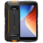 MOB DOOGEE S41 Max - 5.5" IPS, Octa Core (6+256GB) Mobiltelefon - Fekete/narancssárga