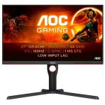 Mon AOC 27" U27G3X/BK Adaptive Sync/G-Sync 4K UHD PIVOT - IPS LED - 160Hz | 3 év garancia |