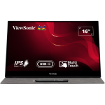 MON ViewSonic 16" TD1655 FHD 60Hz IPS fekete érintőkijelzős monitor