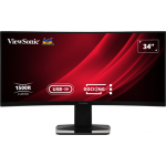 Mon ViewSonic 34" VG3419C 3440x1440 USB-C 120Hz FreeSync Premium - 1500R - VA