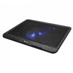 NBT STD SBOX CP-19 Notebook hűtőpad - Fekete