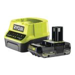 Ryobi 1x 18V One Plus™ (2,0 Ah) Lithium+ akkumulátor és töltő szett - RC18120-120C