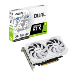 VGA ASUS NVIDIA RTX 3060 8GB GDDR6 - DUAL-RTX3060-O8G-WHITE