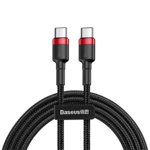 ACC Baseus Cafule USB Type-C, 60W gyorstöltő adatkábel, 2m, piros/fekete