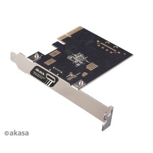 ADA Akasa - PCI Express Low Profile kártya - USB 3.2 Gen 2x2 Type-C  - AK-PCCU3-07
