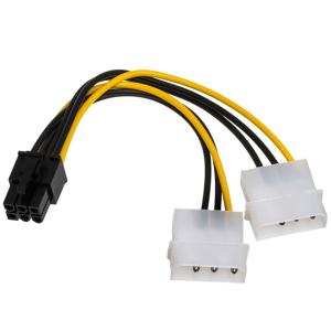 ADA Akyga Adapter 2x Molex/PCI-Express 6-pin AK-CA-13