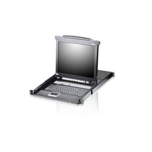 ADA Aten KVM Konzol LCD 17" + Switch - 8 port