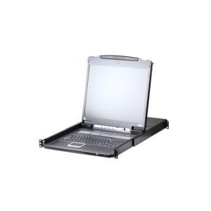 ADA Aten KVM Konzol LCD 19" + Switch IP - 8 port