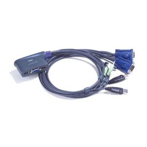 ADA Aten KVM Switch USB VGA + Audio - 2 port
