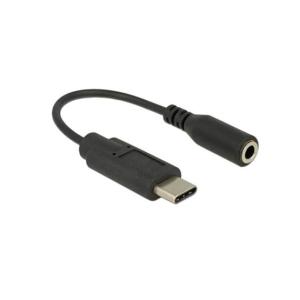ADA GEMBIRD  USB- C - 3,5mm audió adapter - fekete