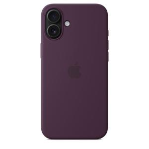 Apple iPhone 16 Plus Silicone Case with MagSafe - Plum