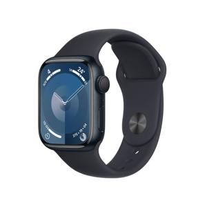 Apple Watch S9 GPS 41mm Midnight Alu Case w Midnight Sport Band - M/L