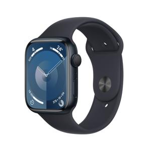Apple Watch S9 GPS 45mm Midnight Alu Case w Midnight Sport Band - S/M