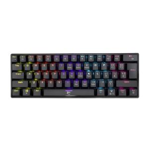 BILL White Shark GK-2022B/R-HU SHINOBI fekete mechanikus (Red switch) gamer billentyűzet - HU layout