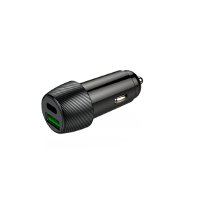 CHG AVAX CC303B CARLY USB A (QC)+Type C (PD) 38W autós töltő, fekete