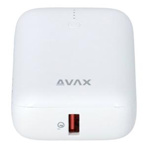 CHG AVAX PB105W MINI PD/Type-C 20W gyorstöltő Powerbank 10.000mAh, fehér