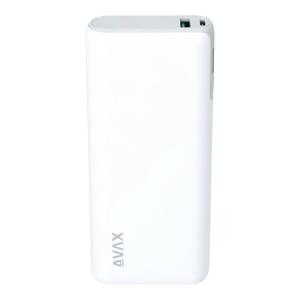 CHG AVAX PB202W VITALITY PD/Type C 65W+QC 18W gyorstöltő Powerbank 20.000mAh, fehér