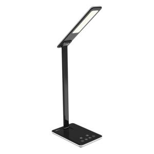 CHG Media-Tech QI wireless telefontöltős asztali lámpa - fekete