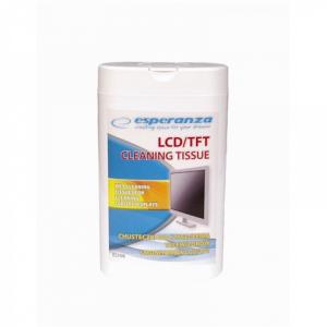 CLR Esperanza Nedves tisztítókendo LCD/TFT - 100db