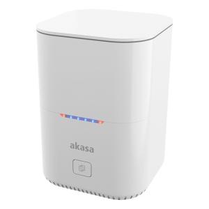 DOC Akasa DuoDock MX - 2 M.2 PCIe NVMe SSD dokkoló állomás offline klónozással - AK-DK09U3-WHCM