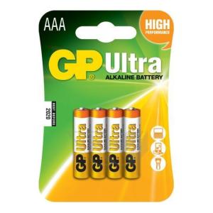 Elem GP Ultra alkáli AAA ceruzaelem - 4db/csomag