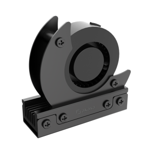 FAN Akasa Gecko - M.2 NVMe PCIe & SATA hűtő - A-M2HS03-BK