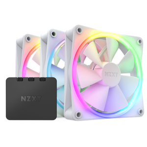 FAN NZXT F120 RGB 3IN1 - 120mm - fehér - RF-R12TF-W1