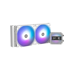 Fan Zalman ALPHA2 24 -Vízhűtés/Univerzális - Fehér 240mm