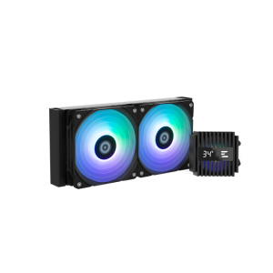 Fan Zalman ALPHA2 24 -Vízhűtés/Univerzális - Fekete 240mm