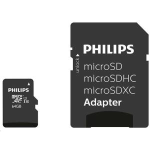 FL Philips microSDHC 64GB Class10 + Adapter