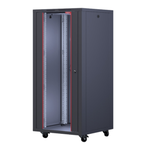 FORMRACK 12U Interline 600x600 19" szabadon álló rack szekrény - RAL9005 fekete