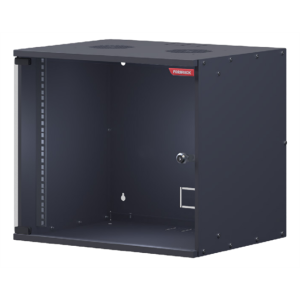 FORMRACK 12U SOHO 515x400 19" fali rack szekrény - RAL9005 fekete